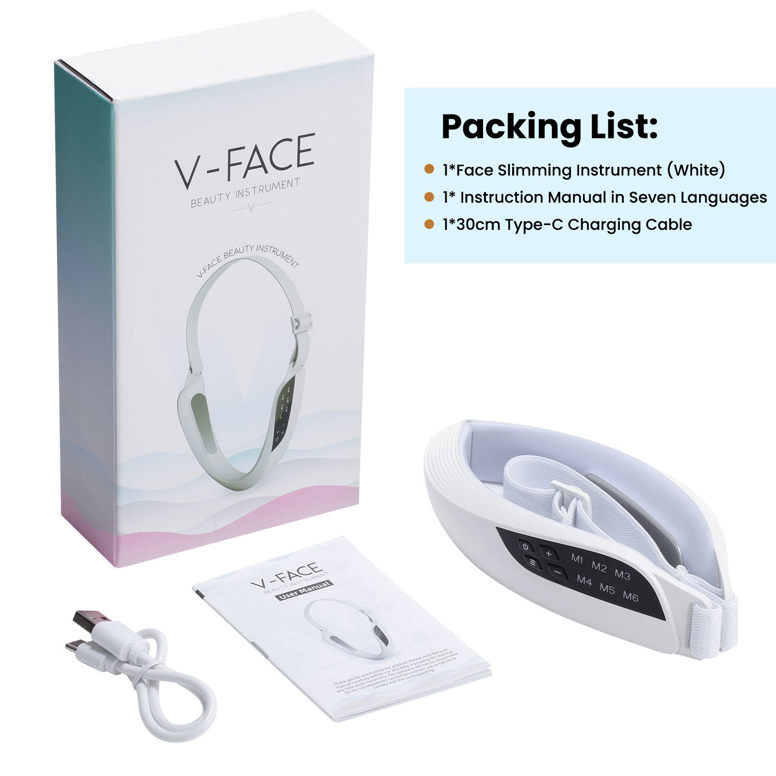 Harmony Essentials EMS Face Slimming Device.